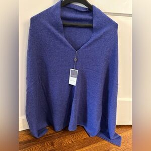 NWT beautiful cashmere poncho